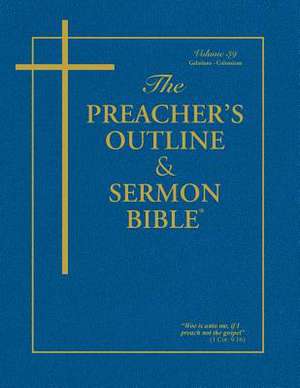 The Preacher's Outline & Sermon Bible - Vol. 39 de Leadership Ministries Worldwide