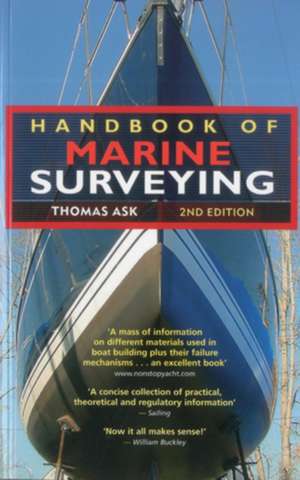 Handbook of Marine Surveying de Thomas Ask