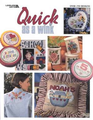 Quick as a Wink Cross Stitch (Leisure Arts #2888) de Leisure Arts