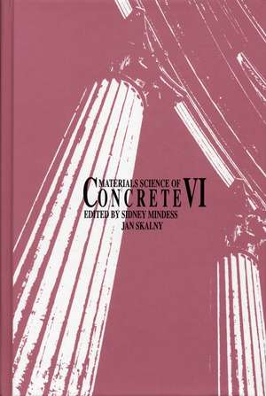 Materials Science of Concrete VI de Mindess