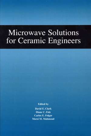 Microwave Sol Ceramic Engnrs de Clark
