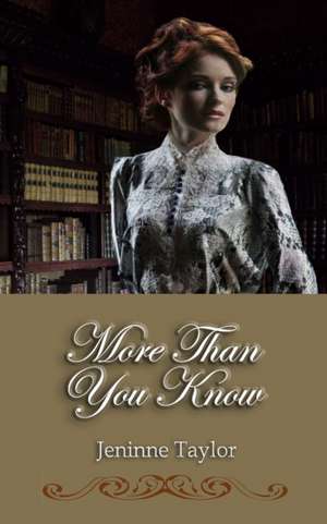 More Than You Know de Jeninne Taylor