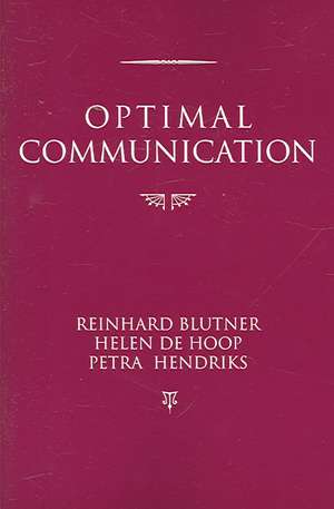 Optimal Communication de Reinhard Blutner