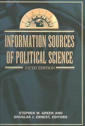 Information Sources of Political Science de Stephen W. Green