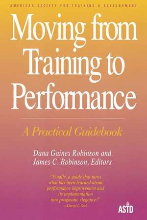 Moving from Training to Perform(tr de Dana Gaines-Robinson