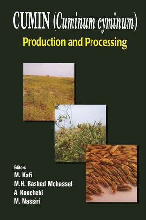 Cumin (Cuminum cyminum): Production and Processing de M Kafi