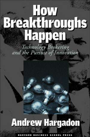 How Breakthroughs Happen de Andrew Hargadon