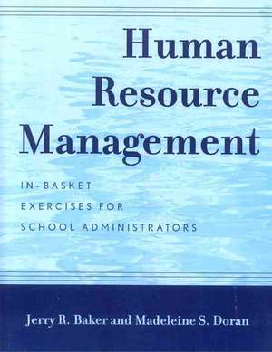 Human Resource Management de Jerry R. Baker