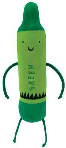 The Day the Crayons Quit Green 12" Plush de Drew Daywalt