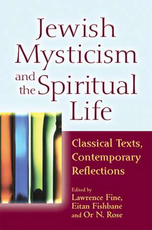 Jewish Mysticism and the Spiritual Life: Classical Texts, Contemporary Reflections de Lawrence Fine