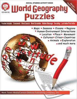 World Geography Puzzles de Mary A. Dieterich