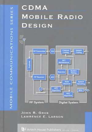 Cdma Mobile Radio Design de John Groe