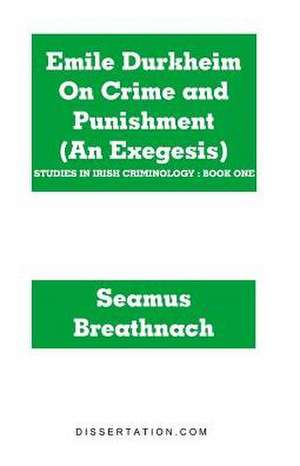 Emile Durkheim on Crime and Punishment (an Exegesis): The Association Between Top Management Team Education Heterogeneity and Total Shareholder Returns de Seamus Breathnach