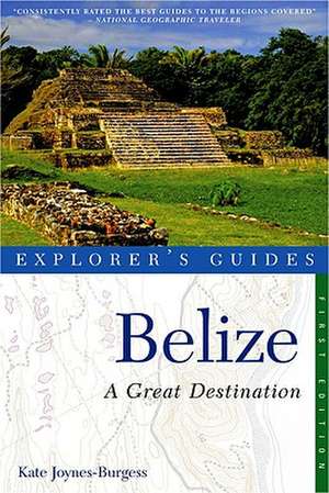 Belize de Kate Joyness-Burgess