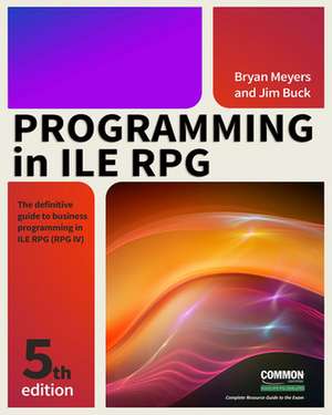 Buck, J: Programming in Ile RPG