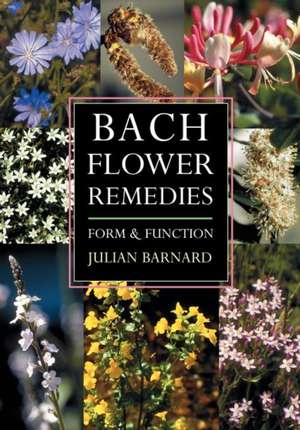 Bach Flower Remedies Form and Function: Re-Visioning Science & Spirituality Through Aristotle, Thomas Aquinas, and Rudolf Steiner de Julian Barnard