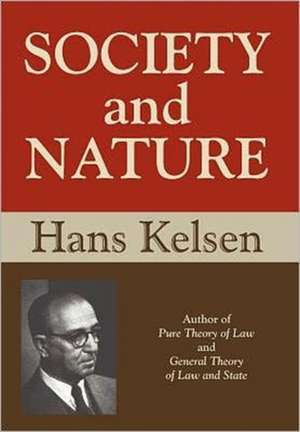 Society and Nature de Hans Kelsen