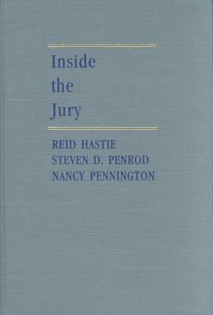 Inside the Jury de Reid Hastie