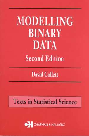 Modelling Binary Data de David Collett