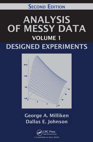 Analysis of Messy Data Volume 1: Designed Experiments, Second Edition de George A. Milliken