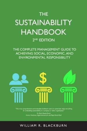 The Sustainability Handbook de William R. Blackburn