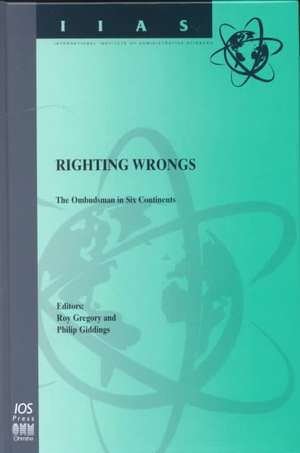 Righting Wrongs de Roy Gregory