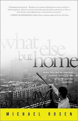 What Else But Home: Seven Boys and an American Journey Between the Projects and the Penthouse de Michael Rosen