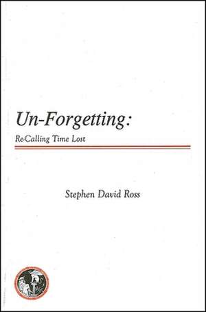 Un-Forgetting