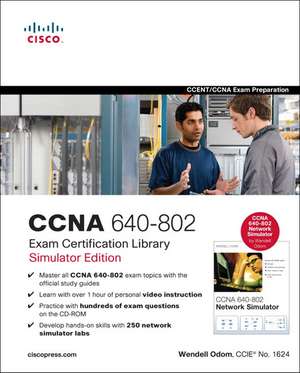 CCNA 640-802 Exam Certification Library de Wendell Odom