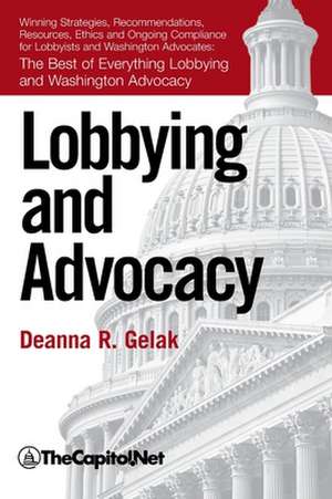 Lobbying and Advocacy de Deanna Gelak