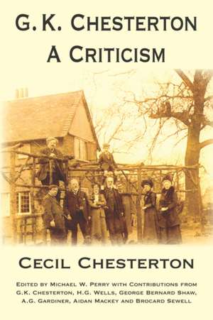 G. K. Chesterton, a Criticism de Cecil Chesterton