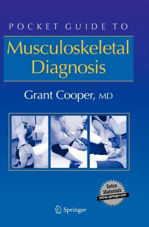 Pocket Guide to Musculoskeletal Diagnosis de Grant Cooper