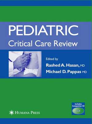 Pediatric Critical Care Review de Rashed A. Hasan