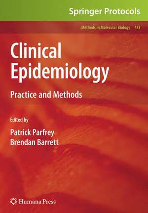 Clinical Epidemiology: Practice and Methods de Patrick Parfrey