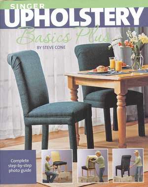 Singer Upholstery Basics Plus de Steve Cone