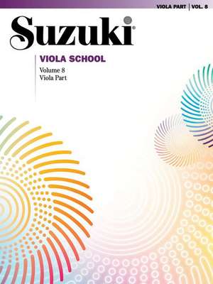 Suzuki Viola School, Vol 8: Viola Part de Shinichi Suzuki