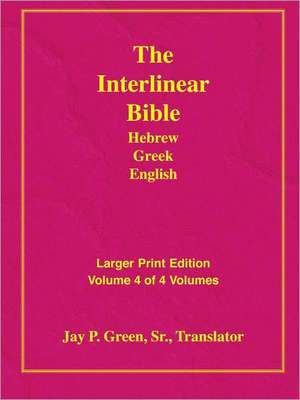 Larger Print Bible-Il-Volume 4 de Sr. Green, Jay Patrick