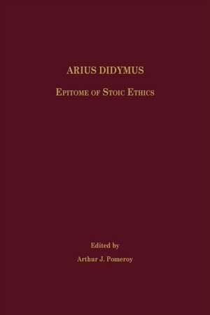 Arius Didymus de Arthur J. Pomeroy