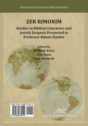 Zer Rimonim de Elie Assis