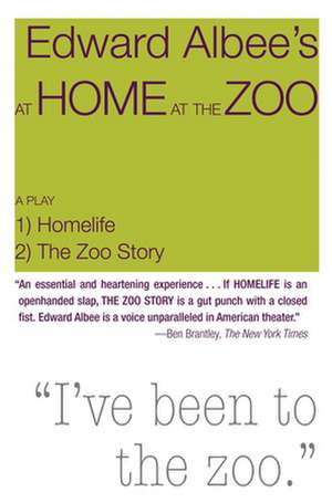 At Home at the Zoo de Edward Albee