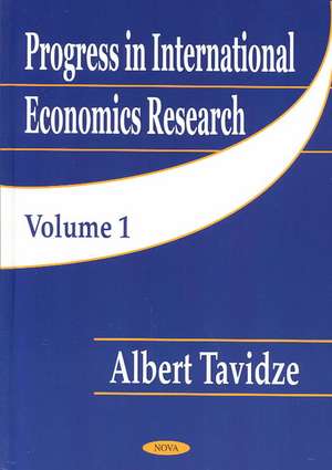 Progress in Economics Research, Volume 1 de Albert Tavidze