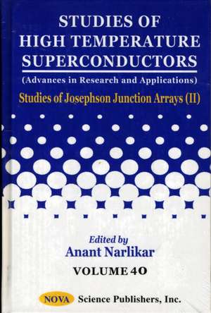 Studies of Josephson Junction de A. V. Narlikar