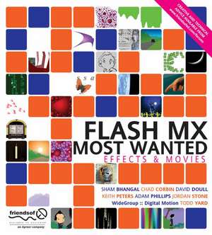 Flash MX Most Wanted de David Doull