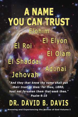 A Name You Can Trust de Dr. David B Davis