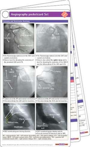 Bavry, A: Angiography Pocketcard Set de Anthony Bavry