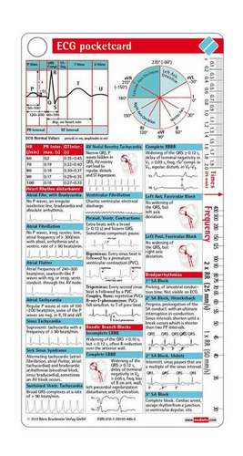 ECG Pocketcard: Clinical Reference Guide de Bbp