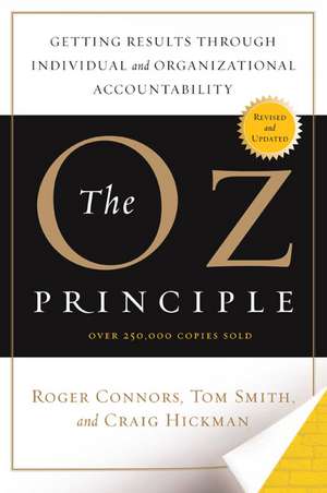 The Oz Principle de Roger Connors