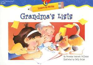 Grandma's Lists de Rozanne Lanczak Williams