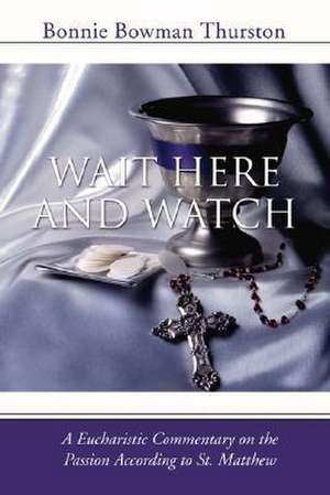 Wait Here and Watch: A Commentary on the Passion According to St. Matthew de Bonnie B. Thurston