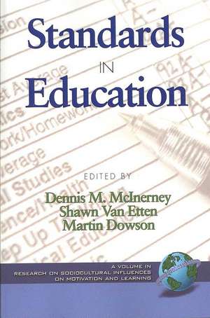 Standards in Education (PB) de Martin Dowson